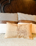 Burlap Throw Pillowcase