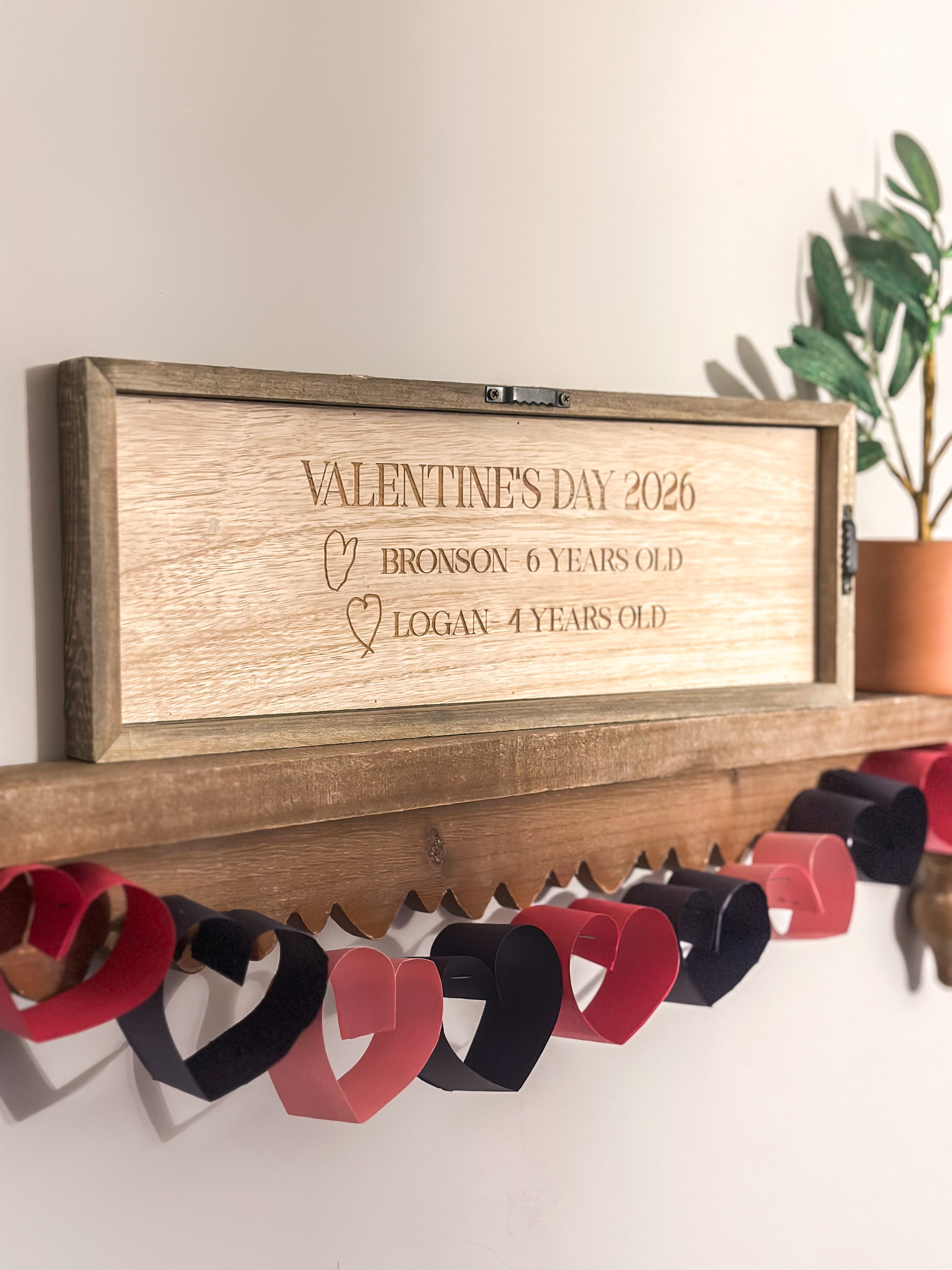 The Love That Fills Your Heart- Valentine's Day Custom Sign