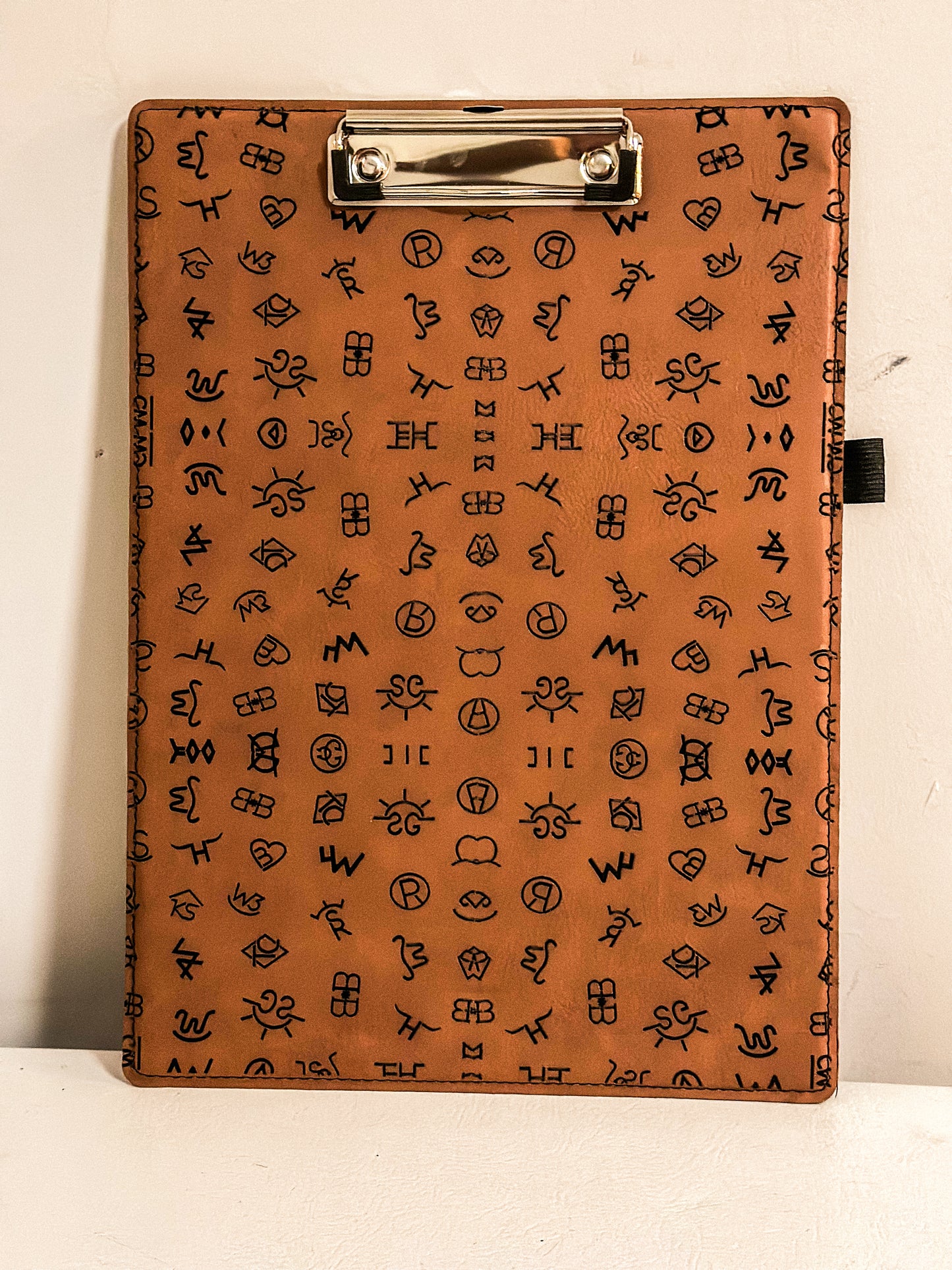 Leather Clipboard